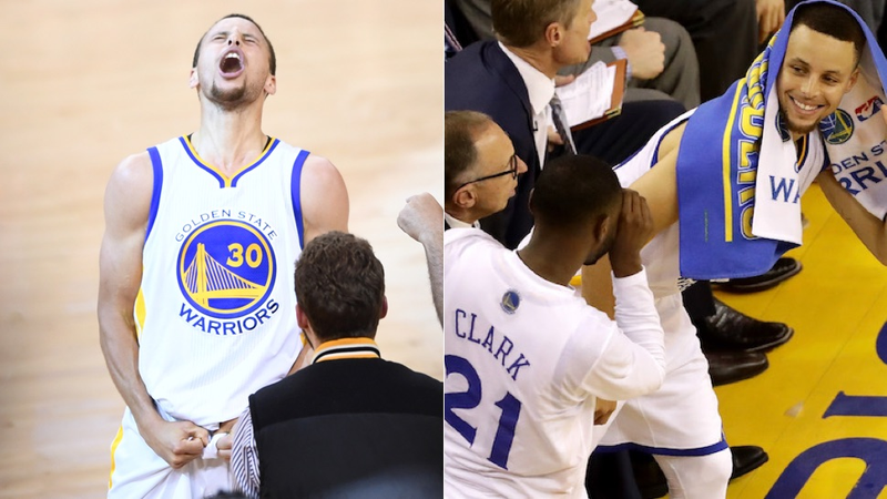 Illustration for article titled Poll: Do You Feel the Same as This Woman Staring at Steph Curry?